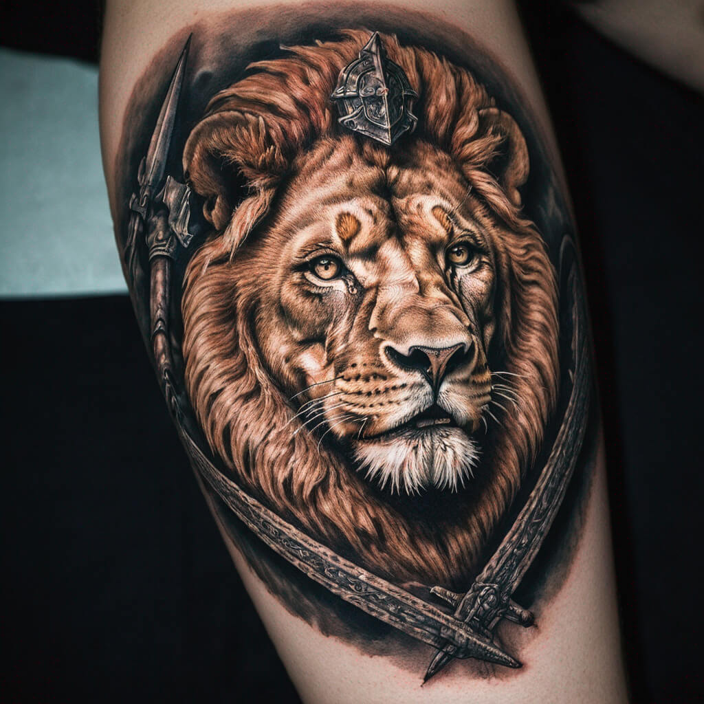 lion tattoos for men 0058