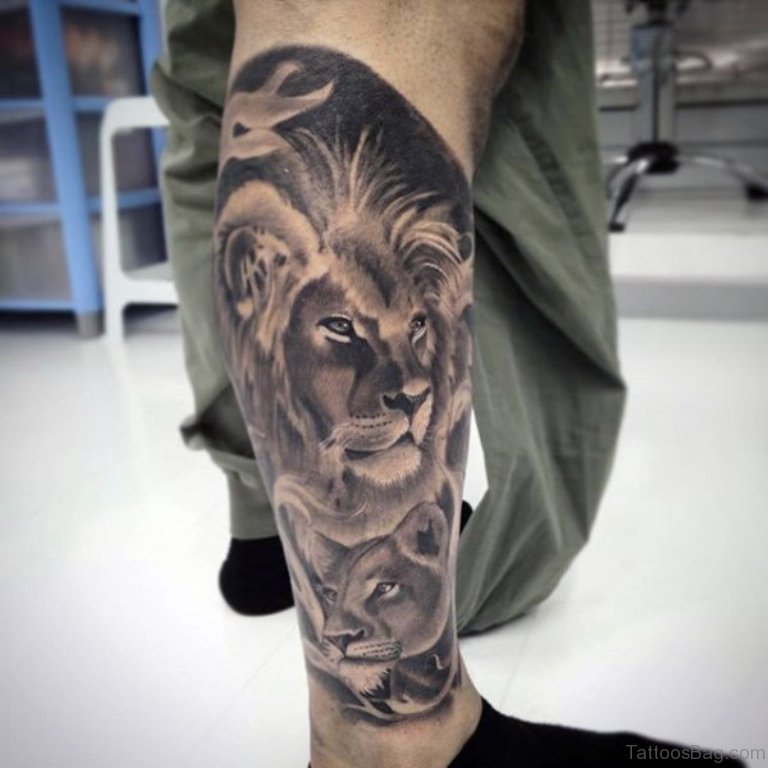 lion tattoos for men 0074