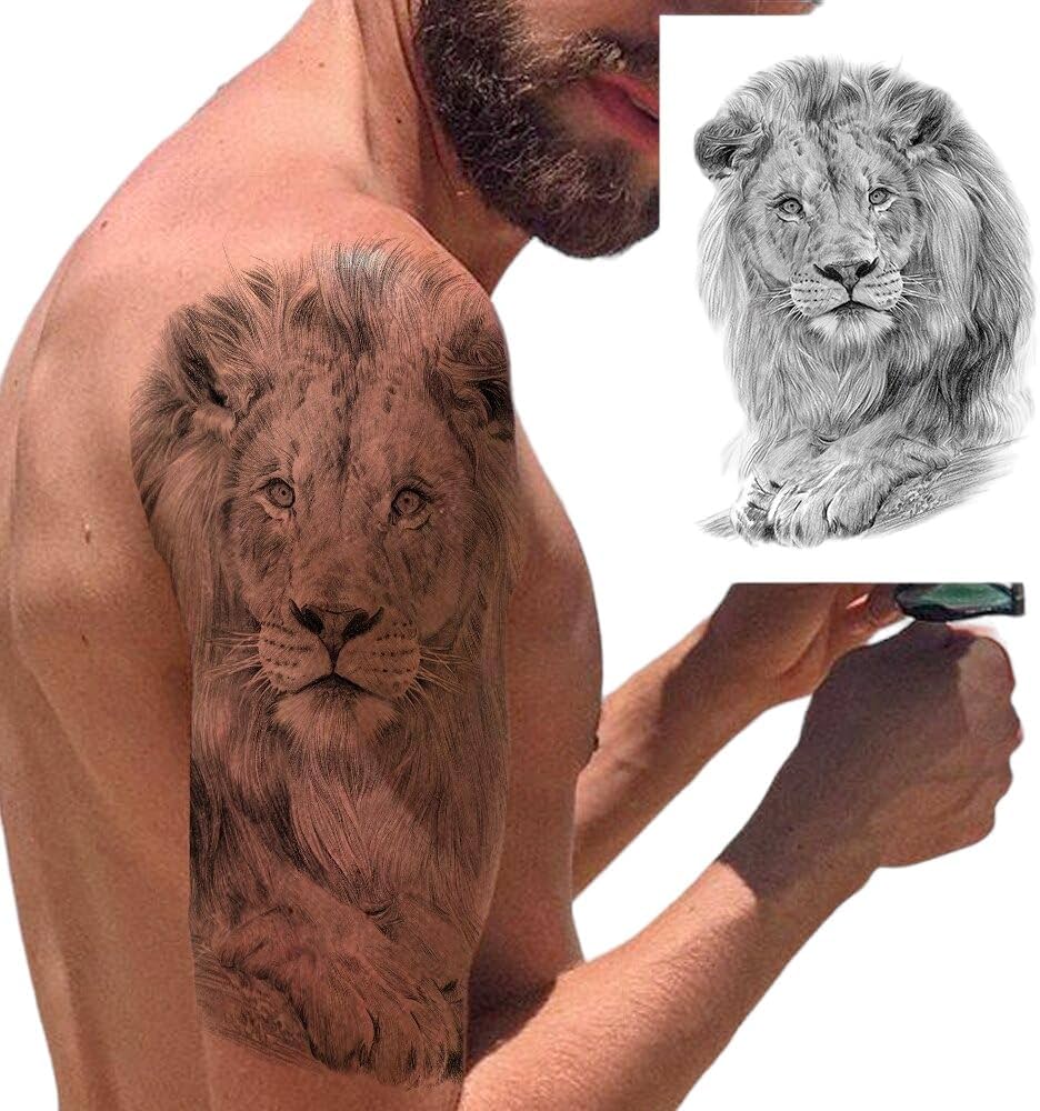 lion tattoos for men 0076