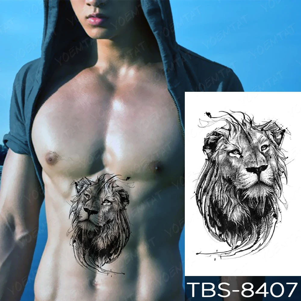 lion tattoos for men 0085