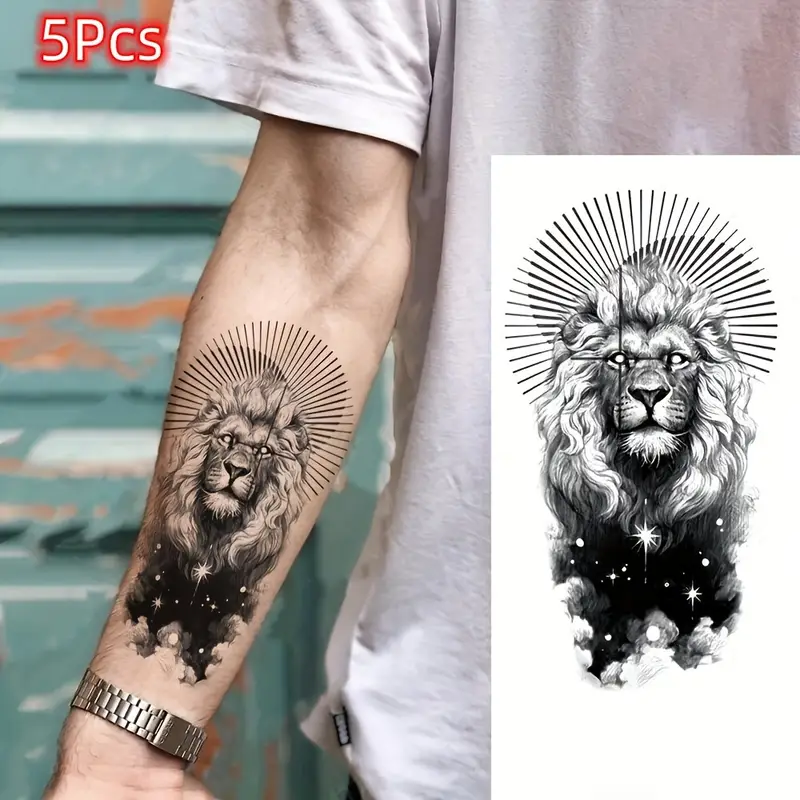 lion tattoos for men 0099