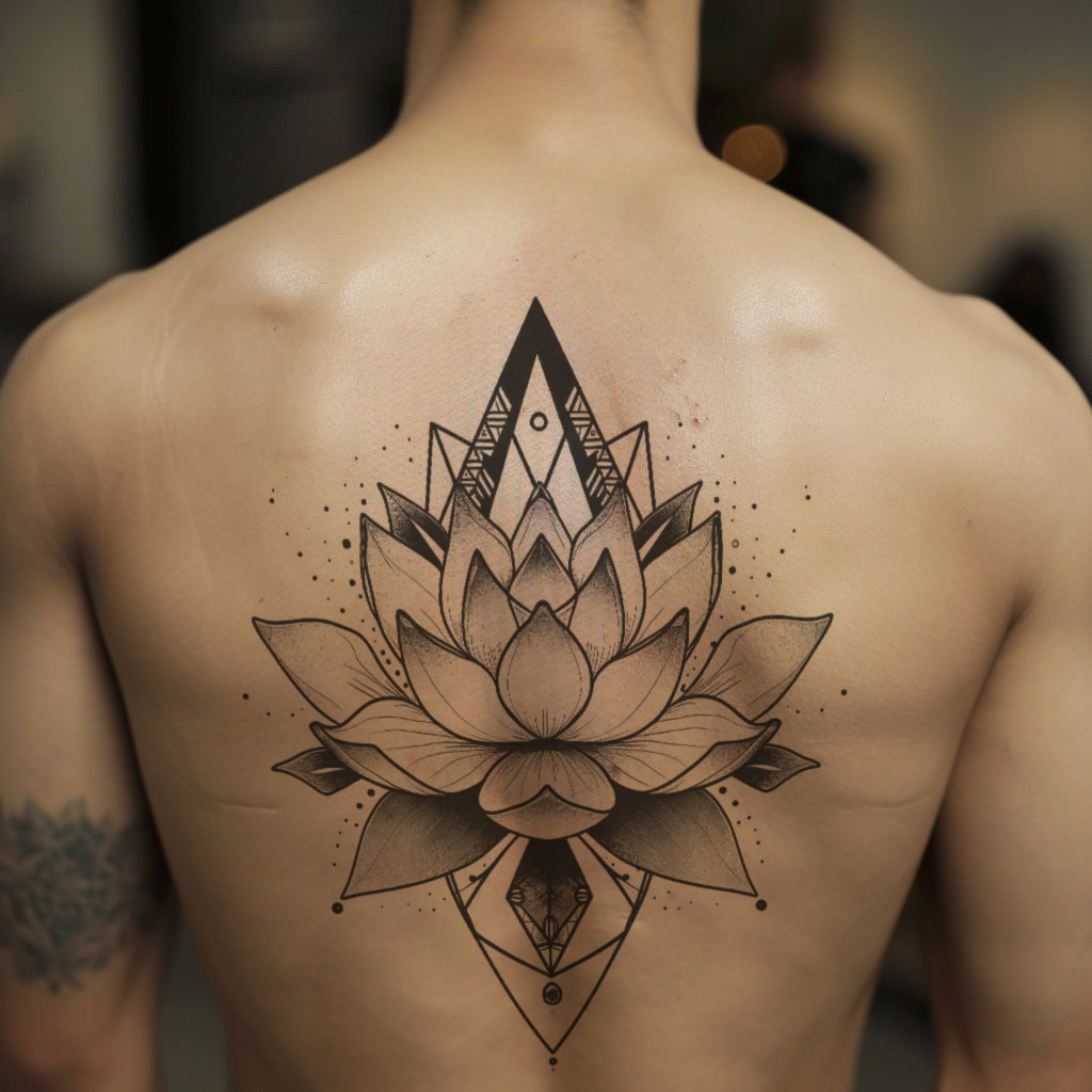 lotus tattoos for men 0015