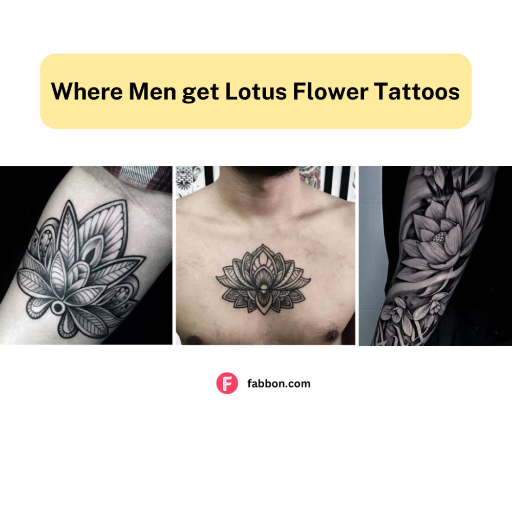 lotus tattoos for men 0038