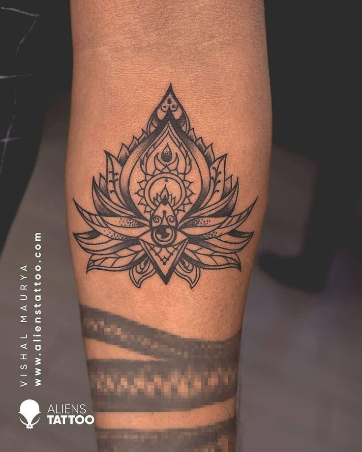 lotus tattoos for men 0093