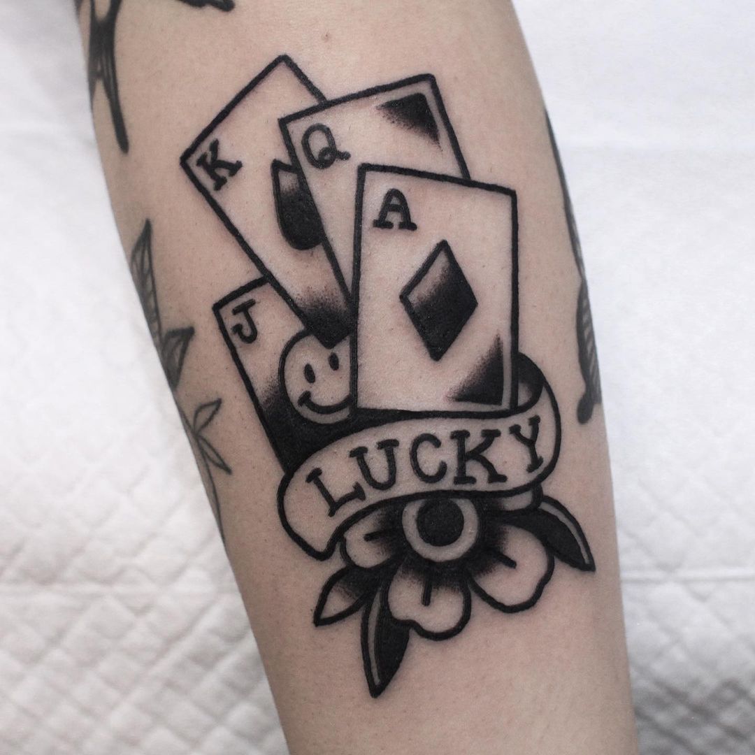 lucky tattoos for men 0013