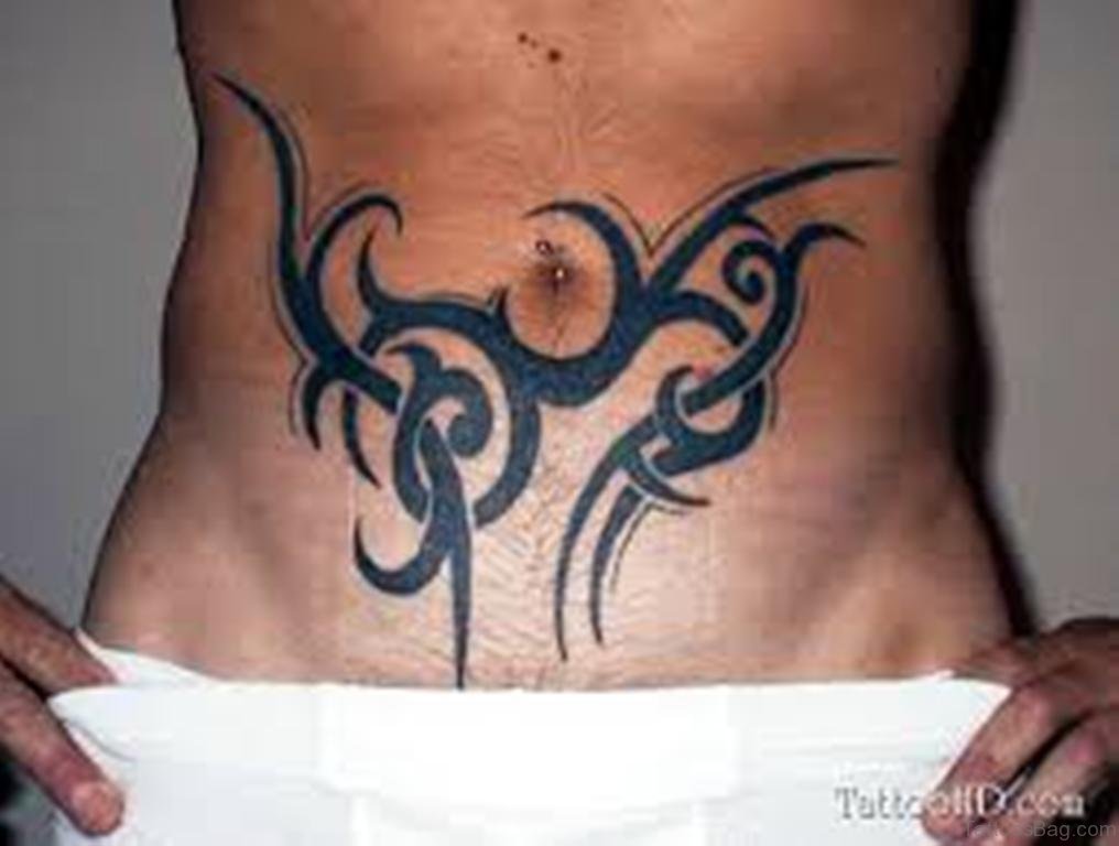 male lower stomach tattoos for men 0040