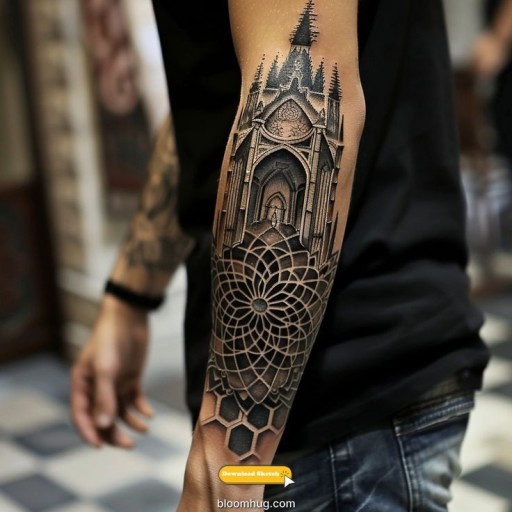 Mandala tattoo ideas for men