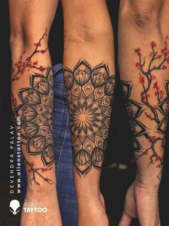 Mandala tattoos for men 0023