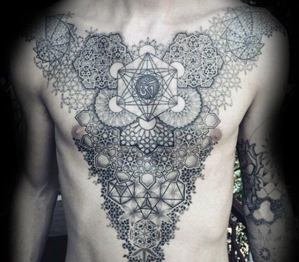 Mandala tattoos for men 0078