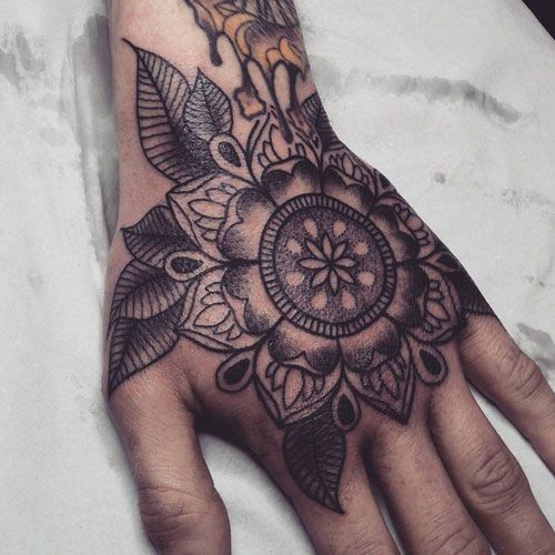 Mandala tattoos for men 0088