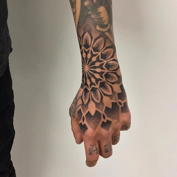 Mandala tattoos for men 0089