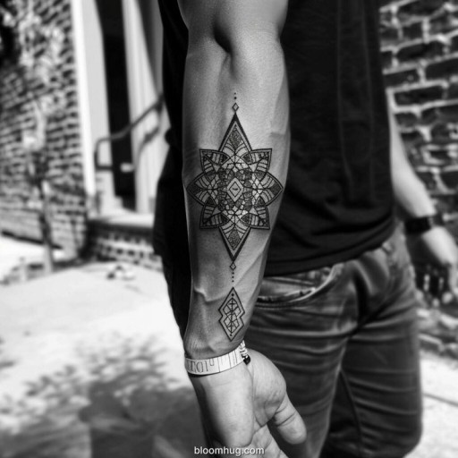 Mandala tattoos for men 0093