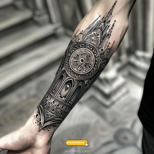 Mandala tattoos for men 0095