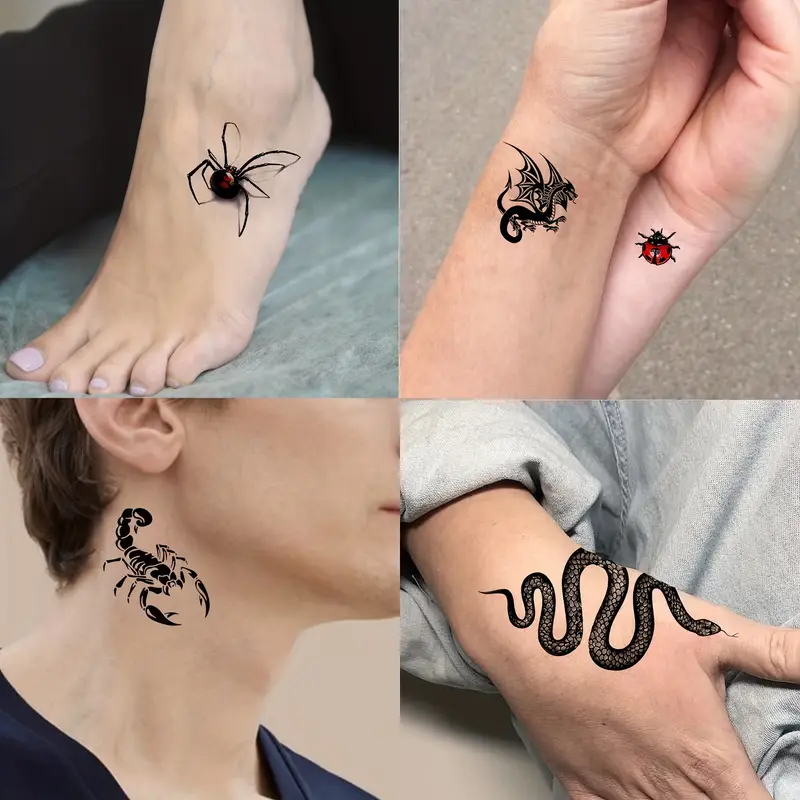 masculine 3D tattoos for hands