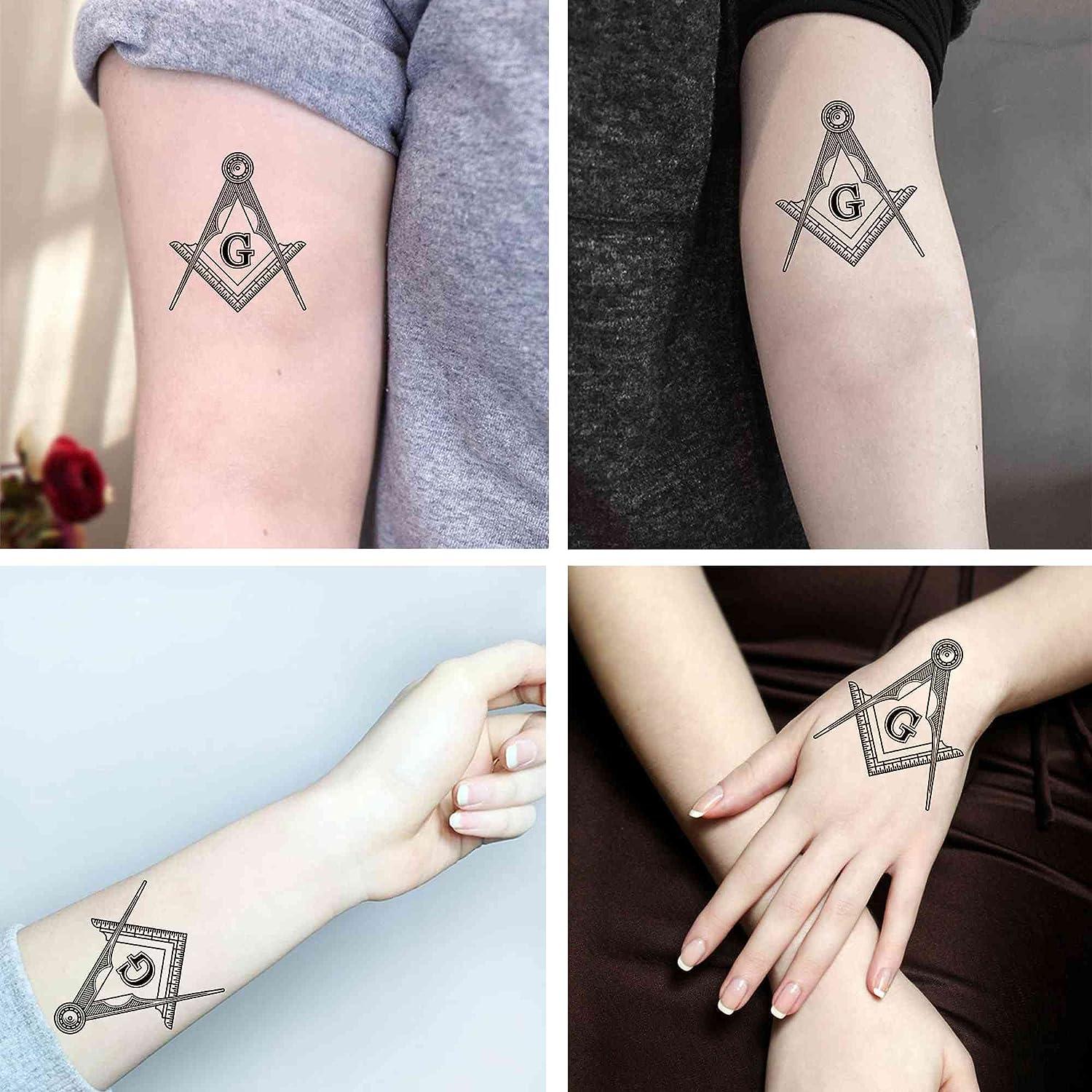 Masonic tattoos for men 0012