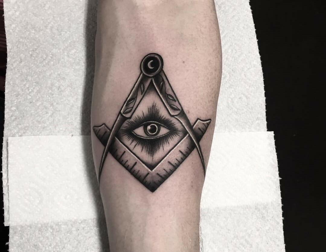 Masonic tattoos for men 0017