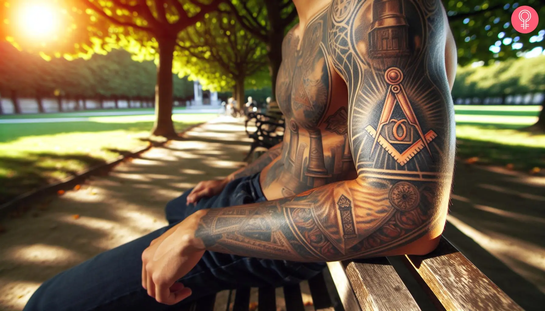 Masonic tattoos for men 0019