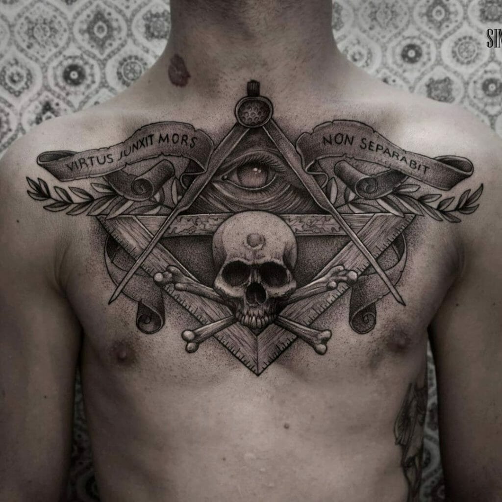 Masonic tattoos for men 0021