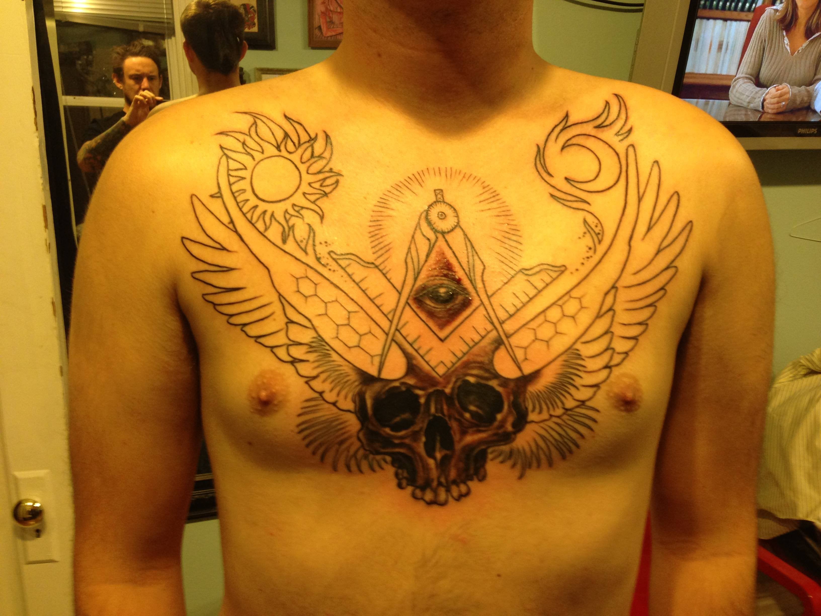 Masonic tattoos for men 0023