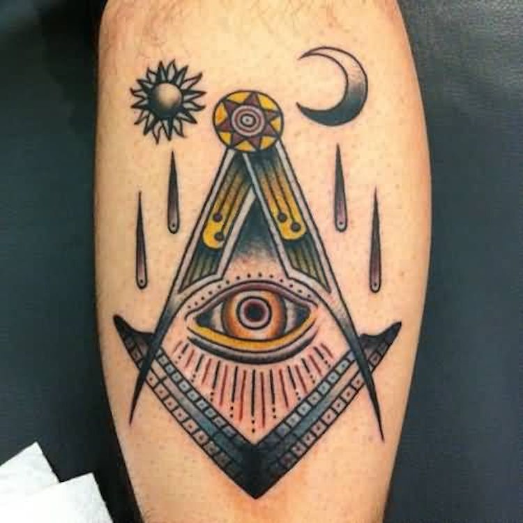 Masonic tattoos for men 0030