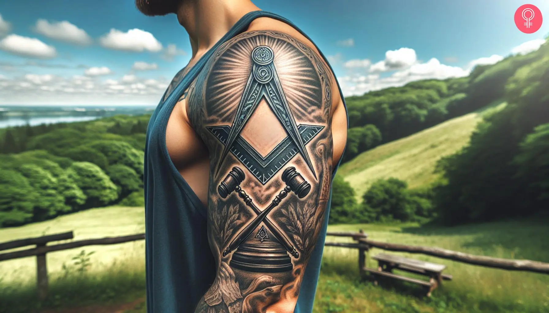 Masonic tattoos for men 0031