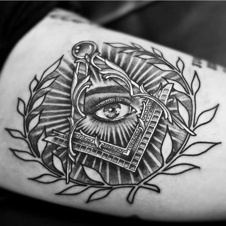 Masonic tattoos for men 0033