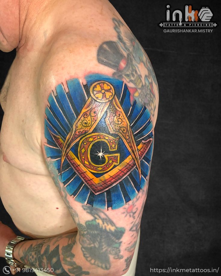 Masonic tattoos for men 0059