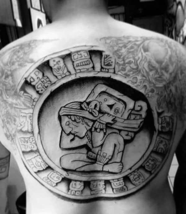 Mayan tattoos for men meaning