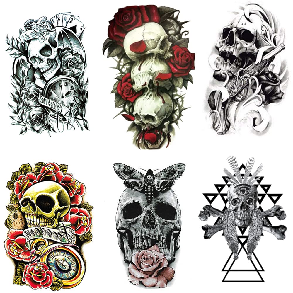 meaning behind skull tattoos for men on chest