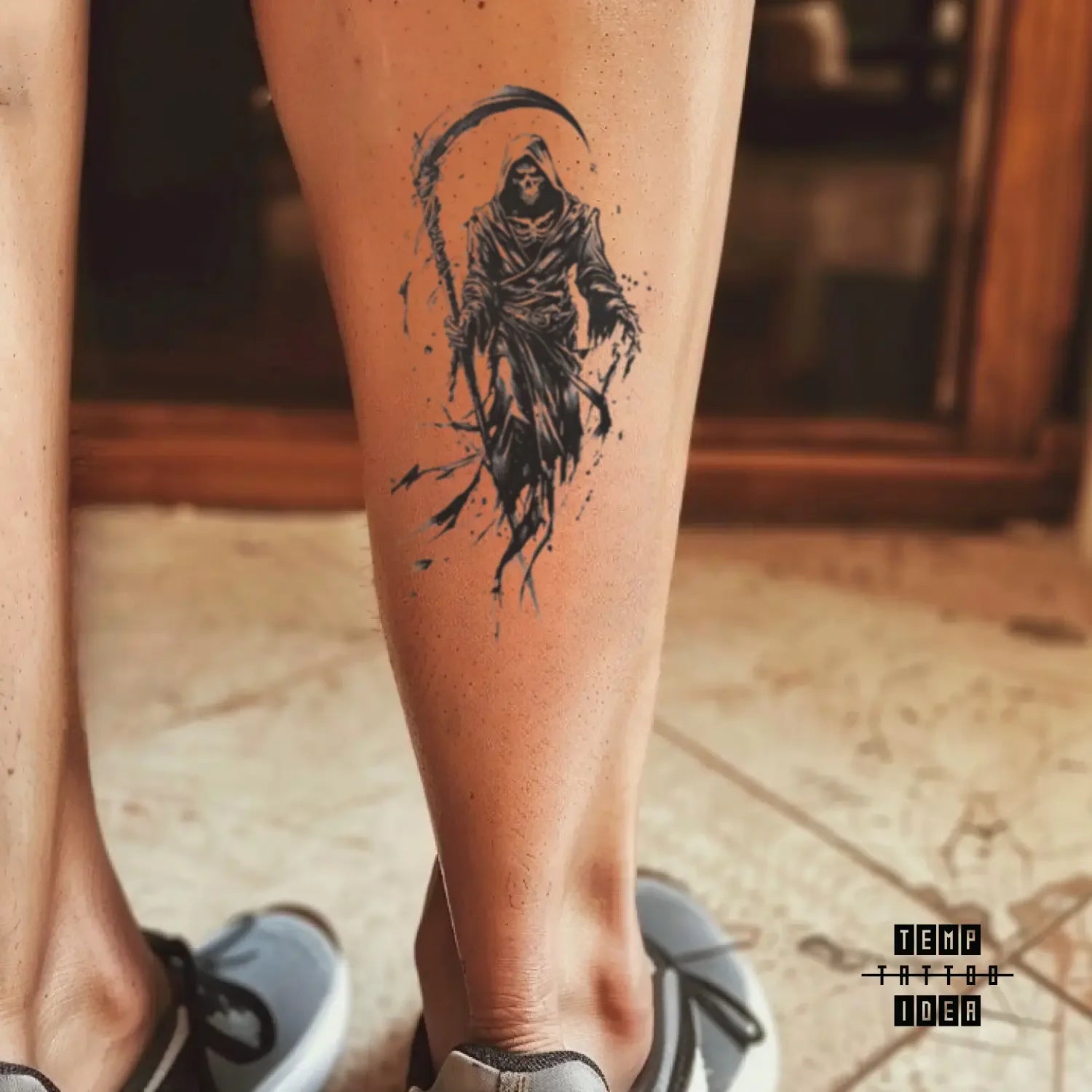 meaning of Grim Reaper tattoos for men