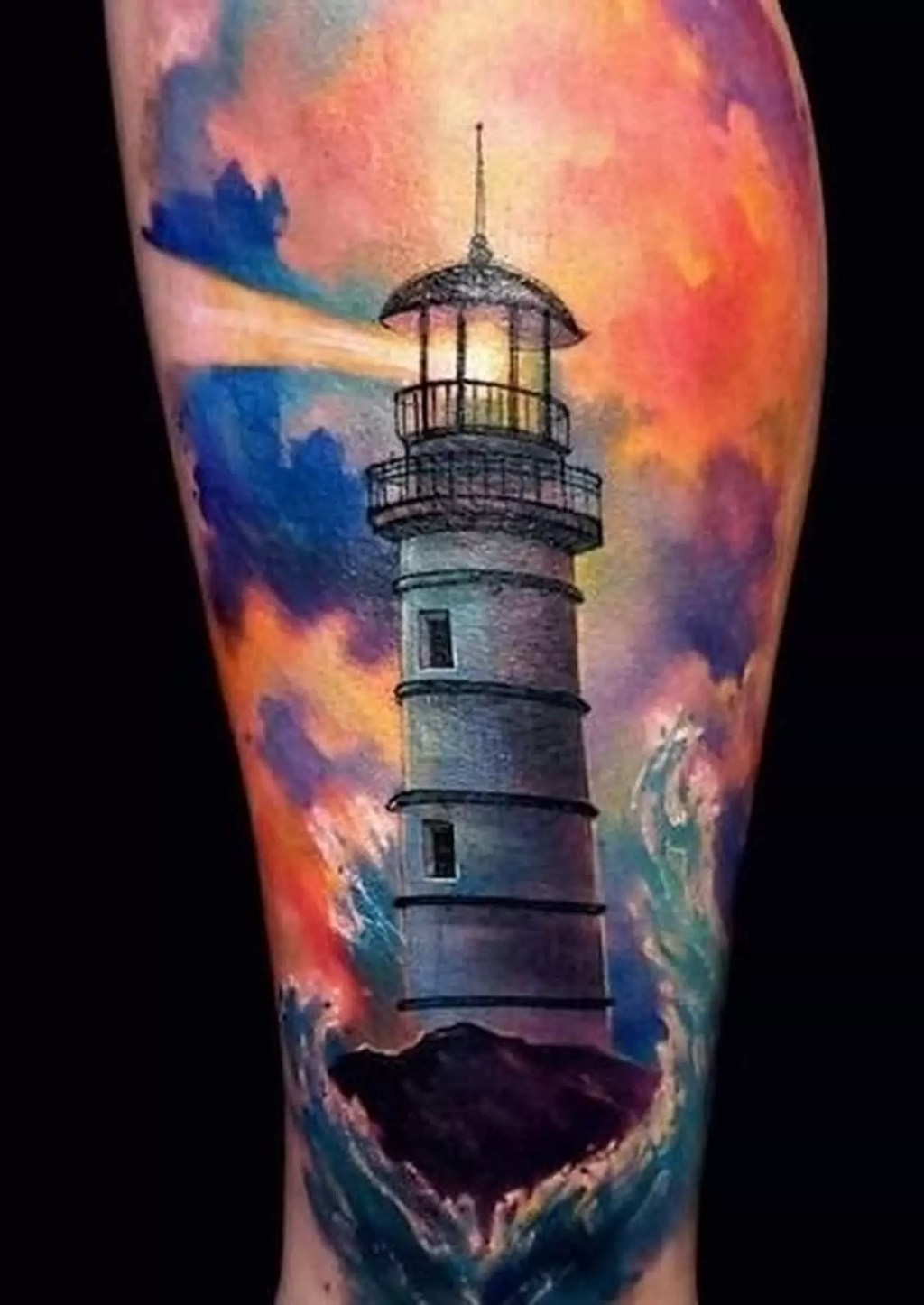 meaning of lighthouse tattoos for men