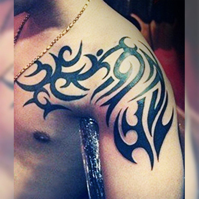 meaning of tribal shoulder tattoos for men