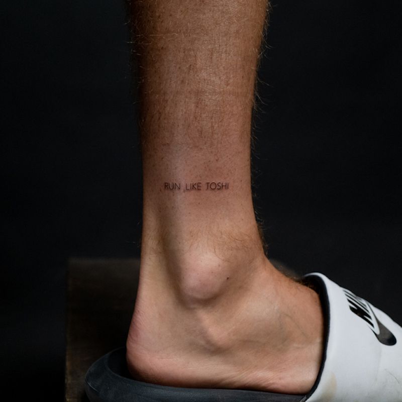 meaningful ankle tattoos for men