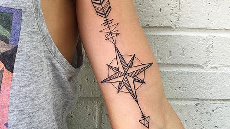 meaningful arrow tattoos for men