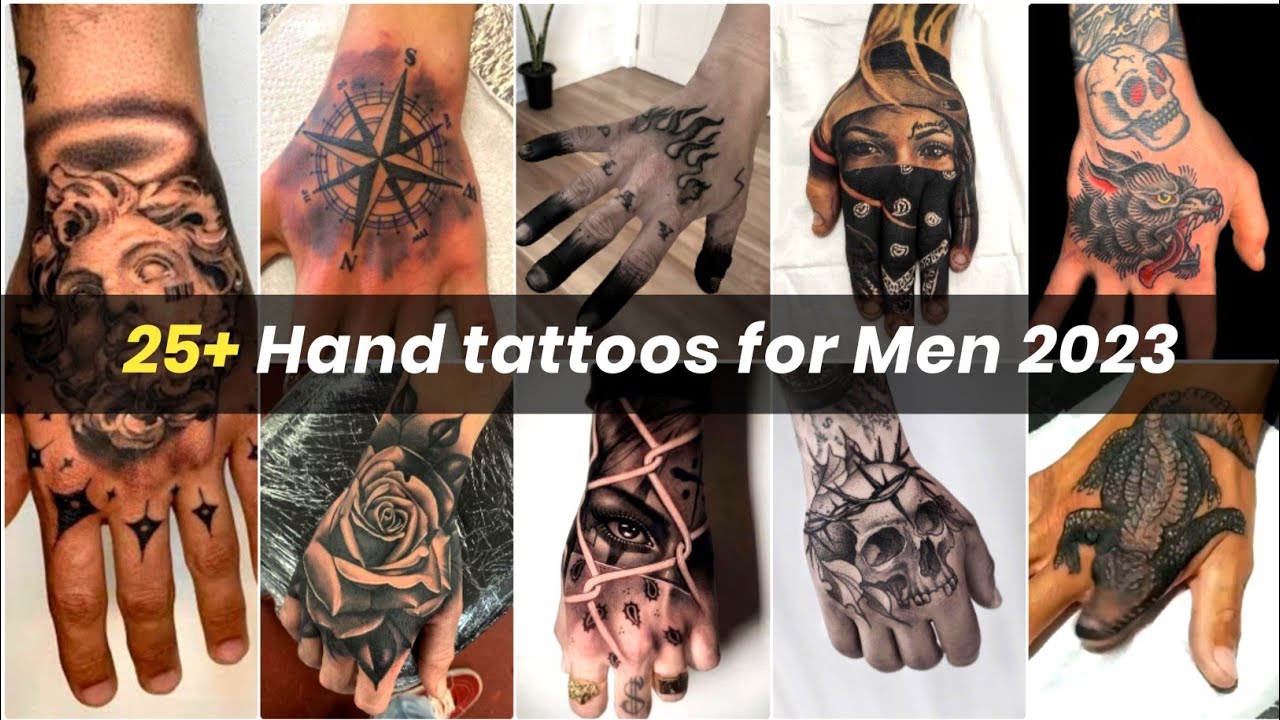 meaningful back of the hand tattoos for men