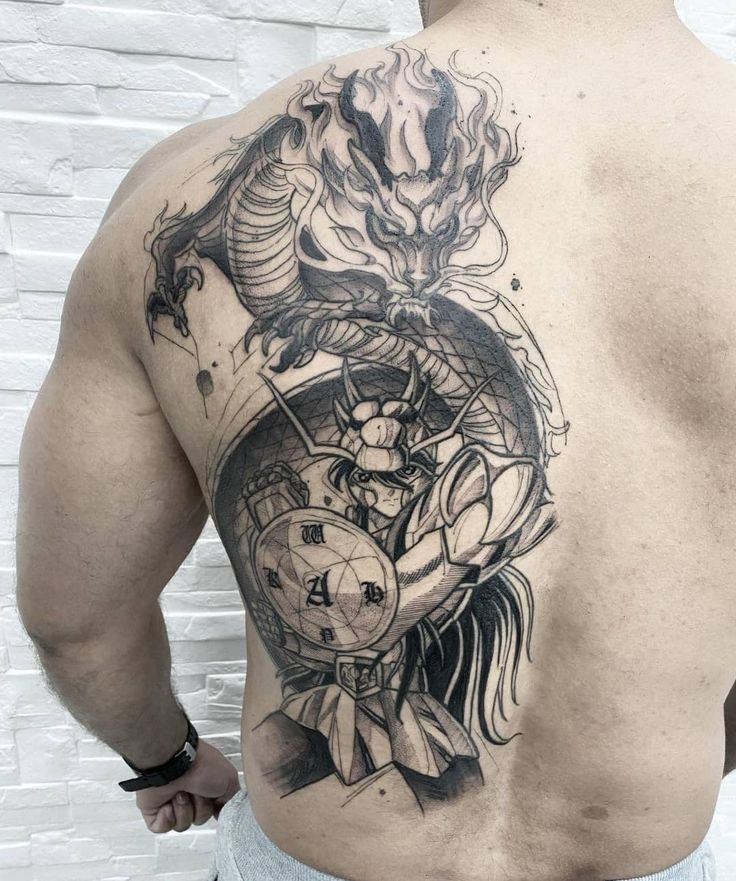 back tattoos for men