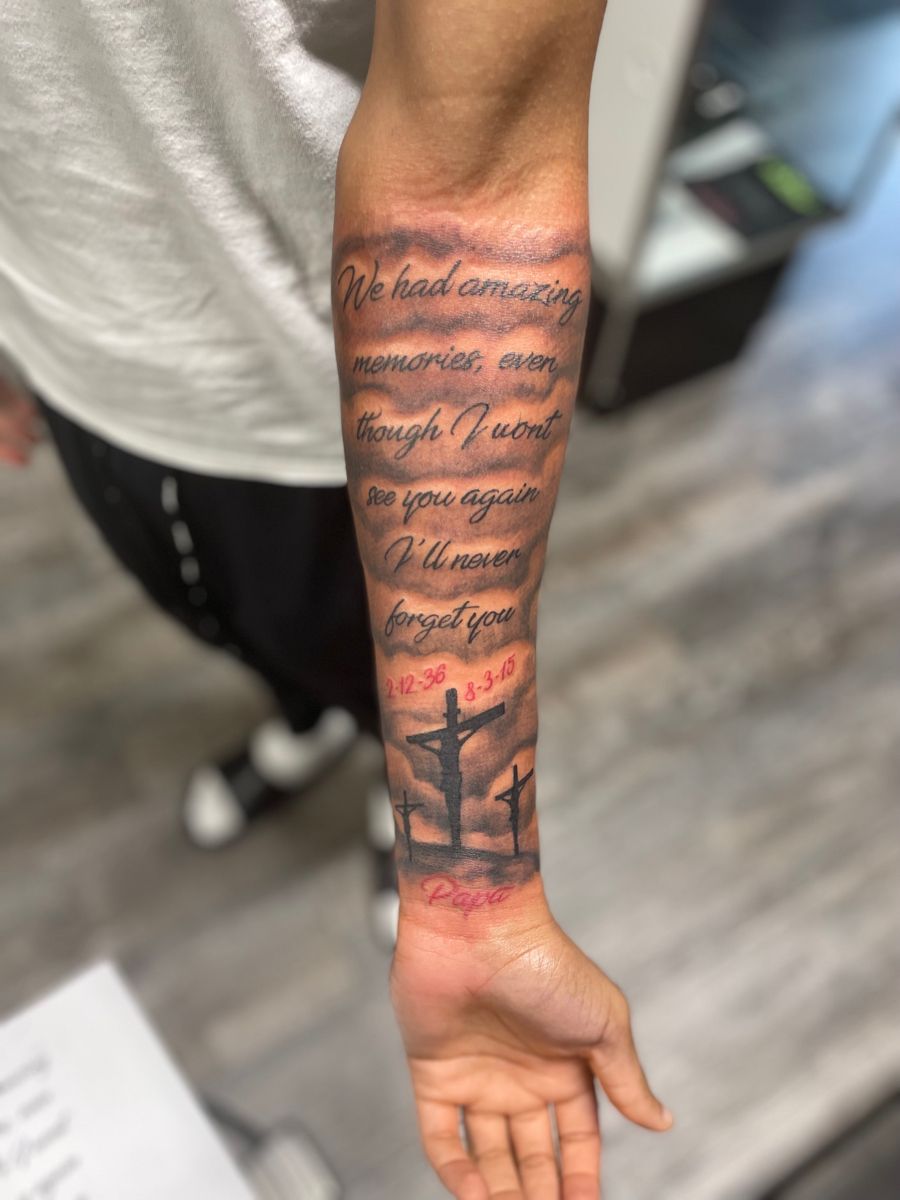 bible verse tattoos for men