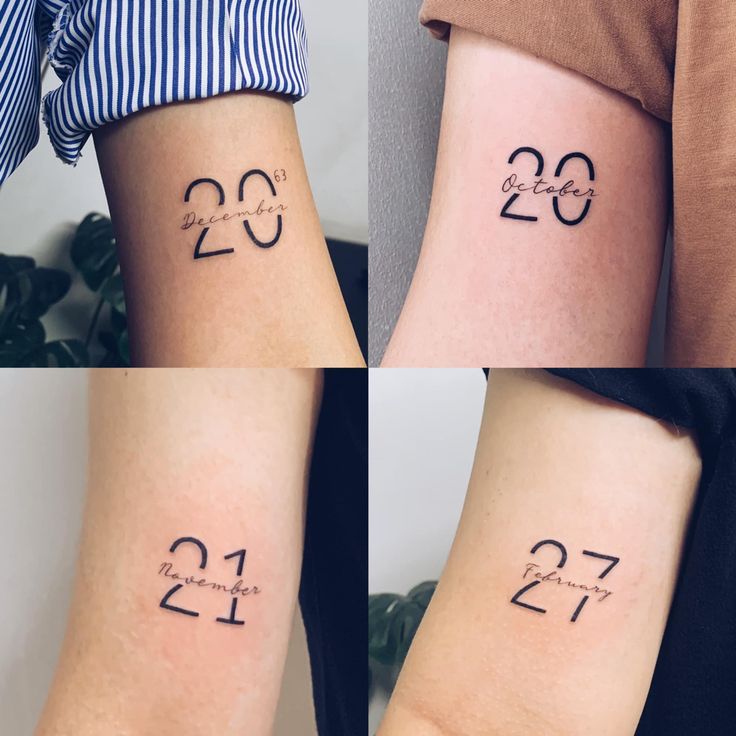 meaningful birthday tattoos for men