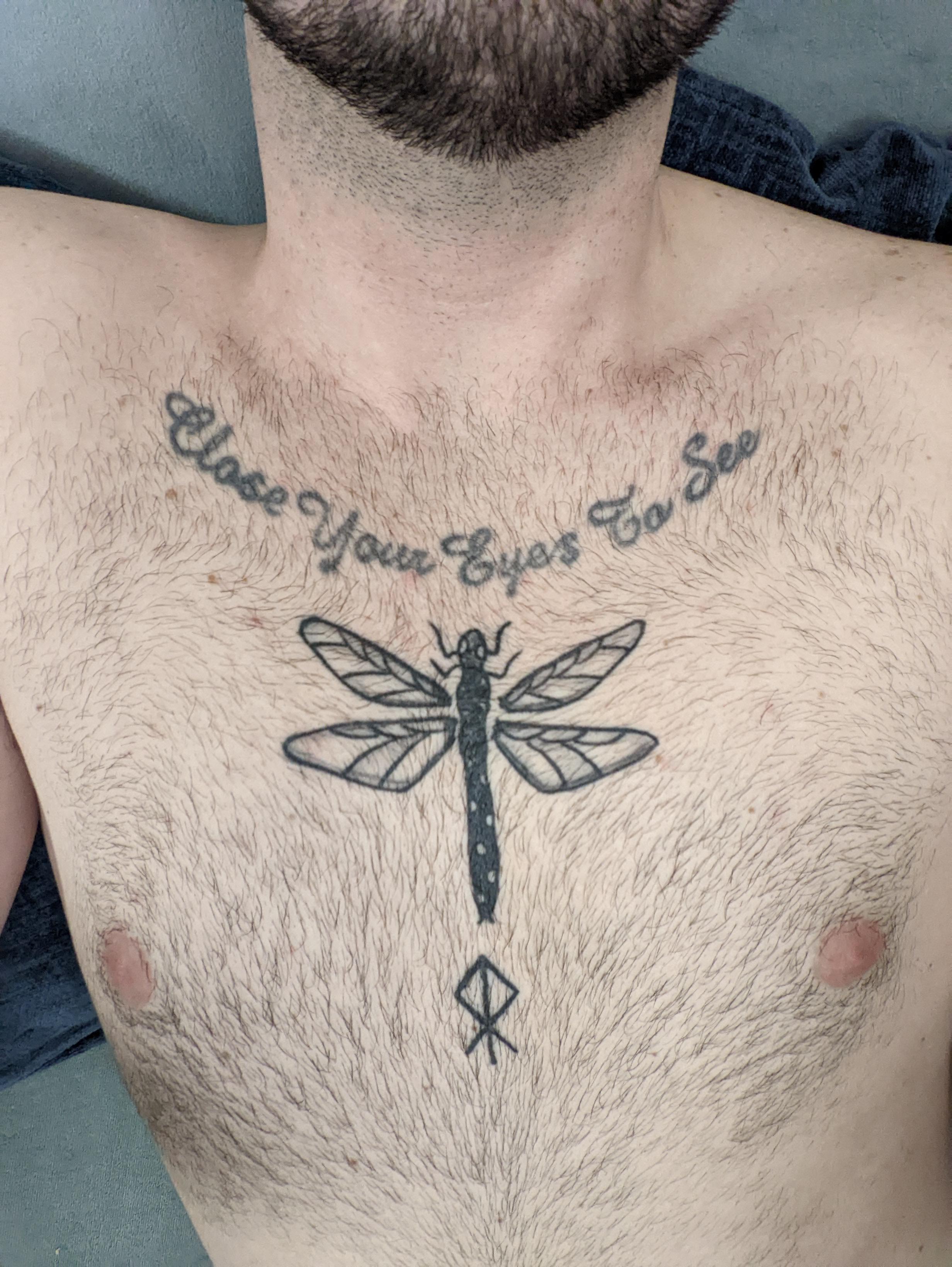 meaningful dragonfly tattoos for men