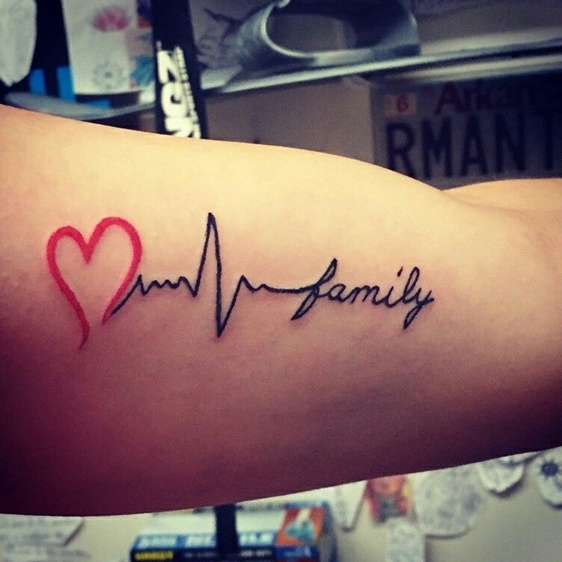 meaningful family chest tattoos for men 0089