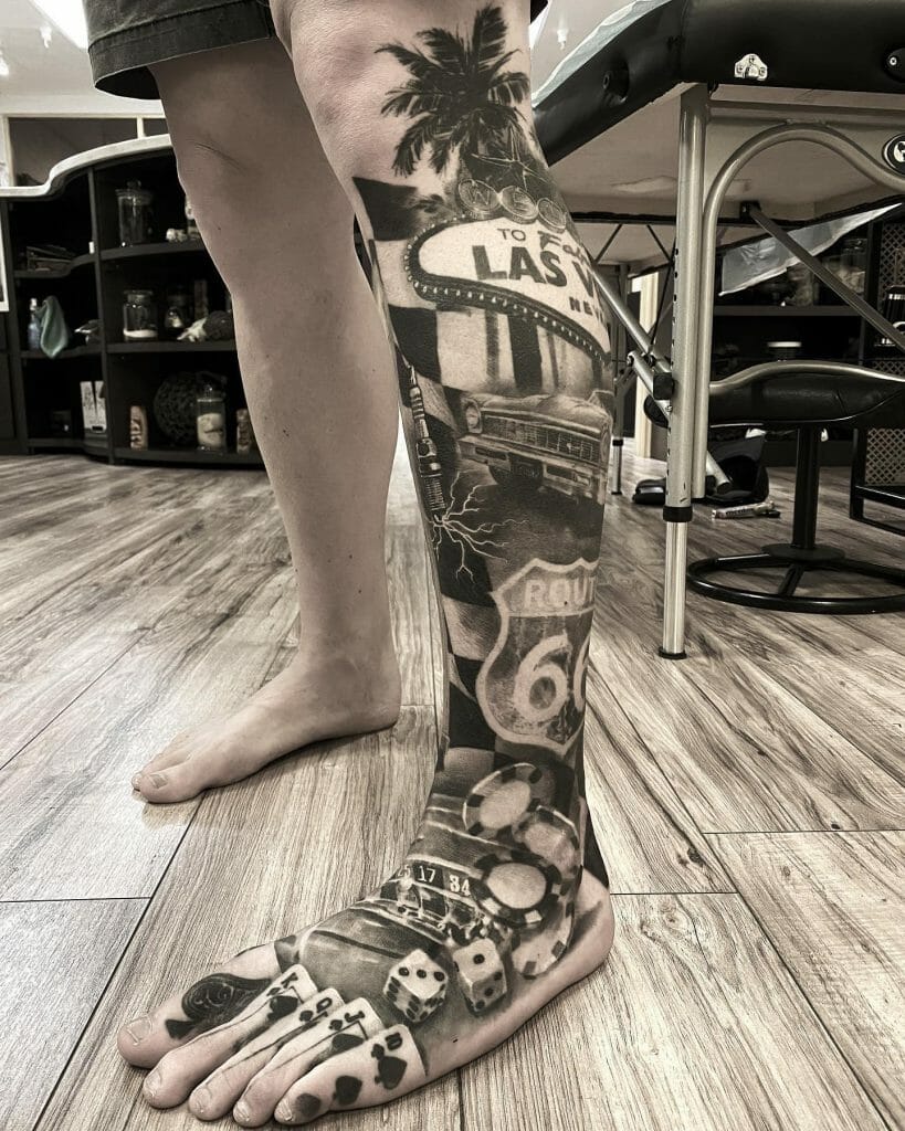 meaningful foot tattoos for men symbolism