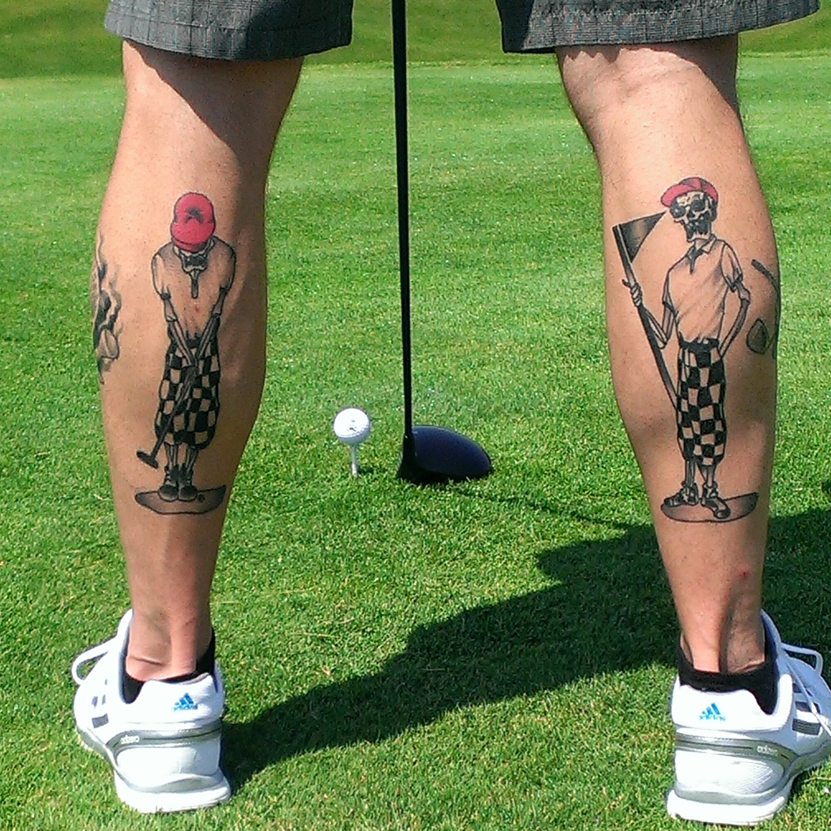 meaningful golf tattoos for men