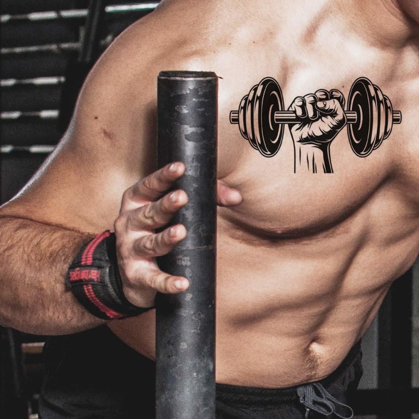 meaningful gym tattoo ideas for men