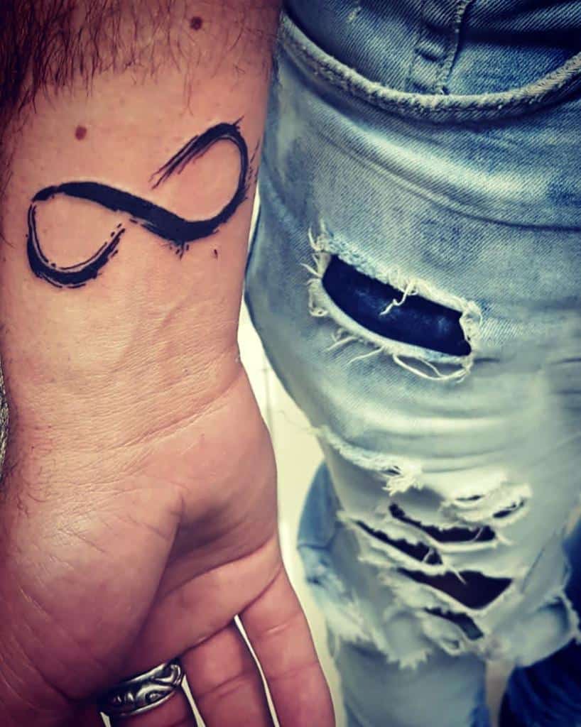 meaningful infinity tattoo for men