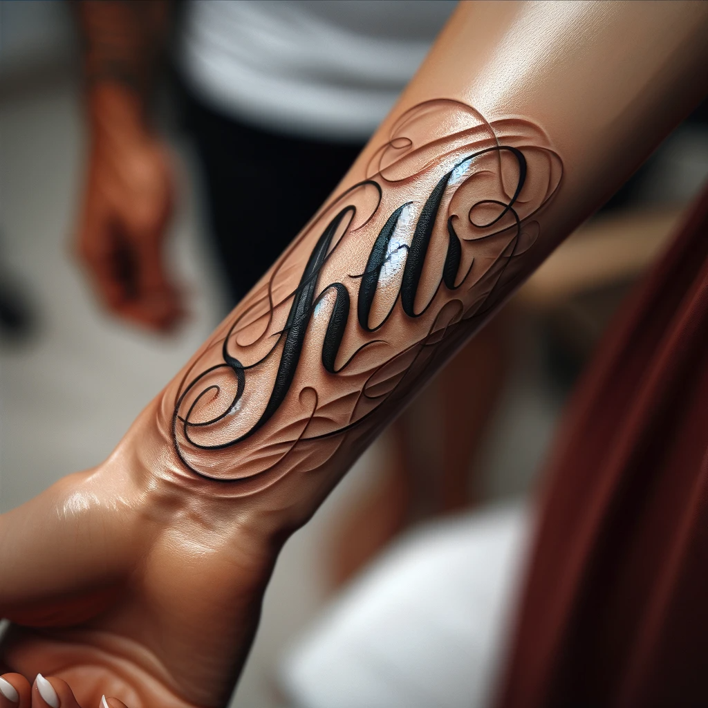 meaningful initial tattoos for men