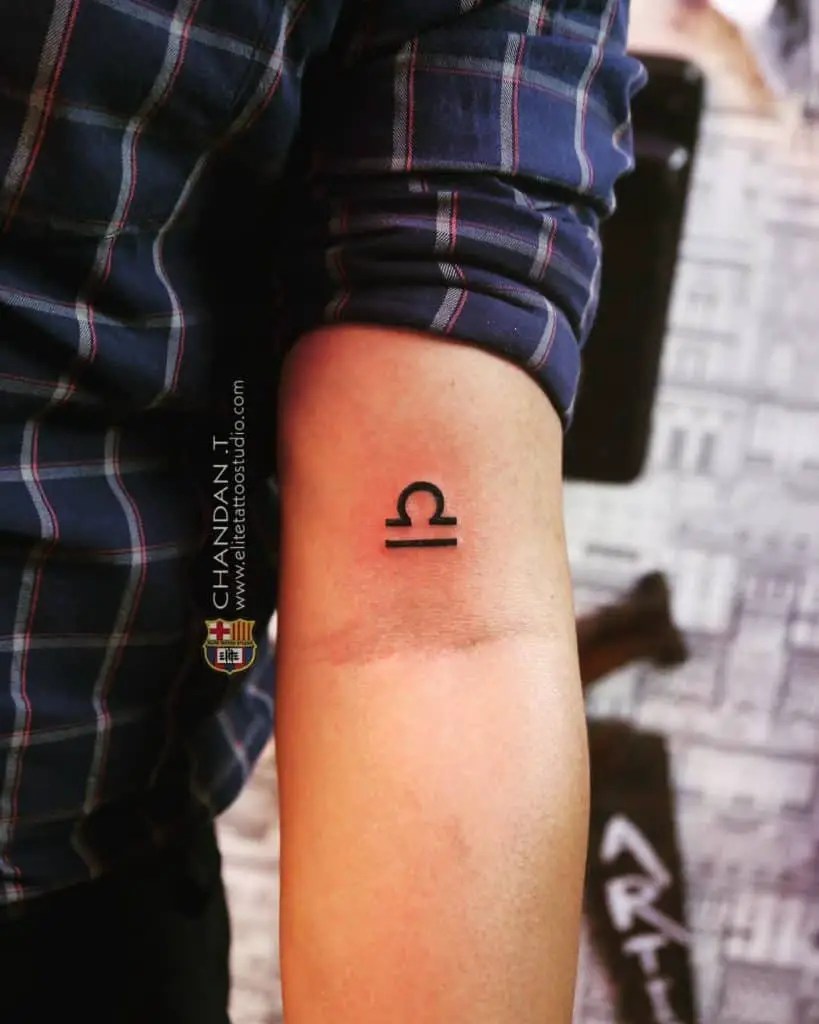 meaningful Libra tattoos for men