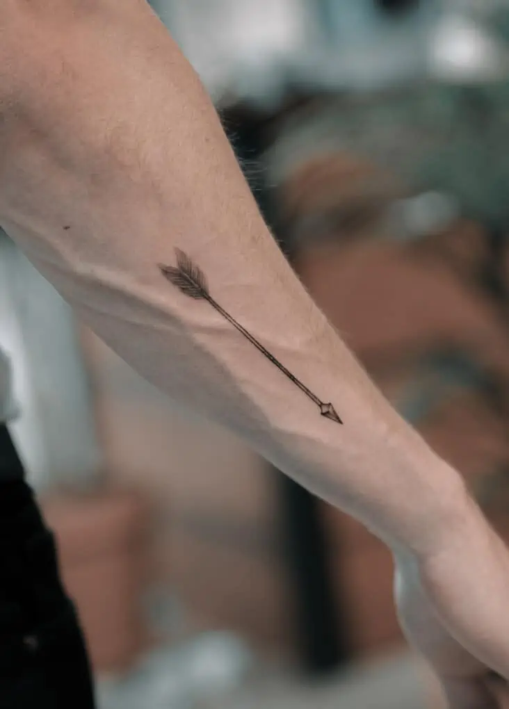 meaningful line tattoos for men