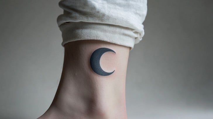 meaningful moon tattoos for men