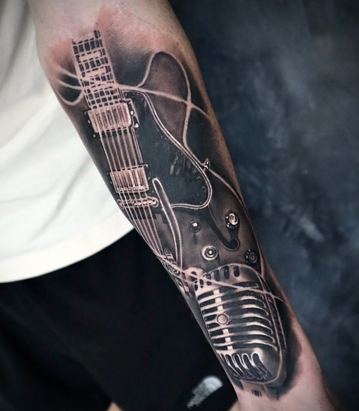 meaningful music tattoos for men