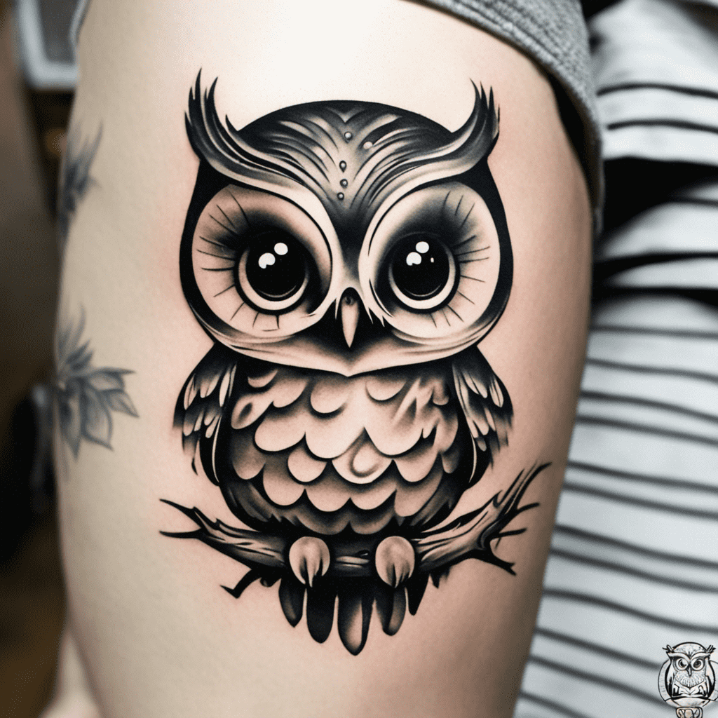 meaningful owl tattoos for men